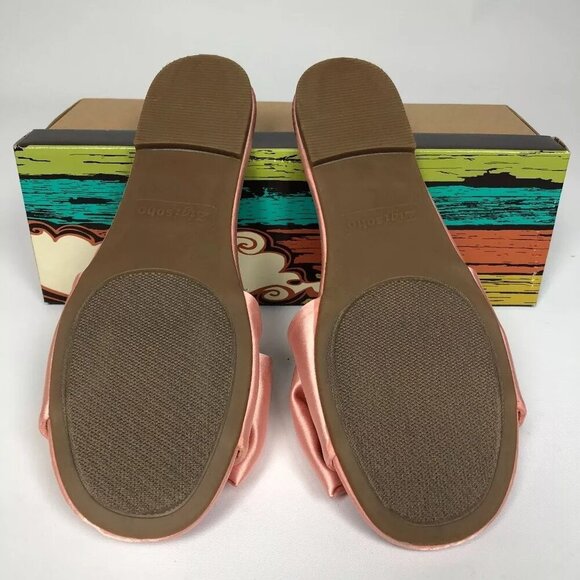 ZIGIny Valiant Flat Sandals Light Pink 7M - Picture 4 of 5